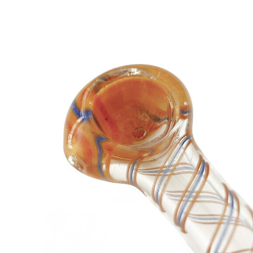 4-1/2" CoreLine Spoon Glass Pipe-Assorted-2CT Glass Pipe Super Supplys Inc