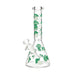 10" Glow-in-the-Dark Beaker Bong Glass Bong Super Supplys Inc Mushroom