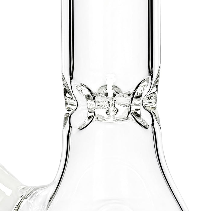 WELLCANN | 11" Clear Beaker Bong Glass Bong Super Supplys Inc