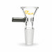 Fortune | 14mm Male Funnel Bowl Piece Bowl · Popper Fortune Smokey Grey