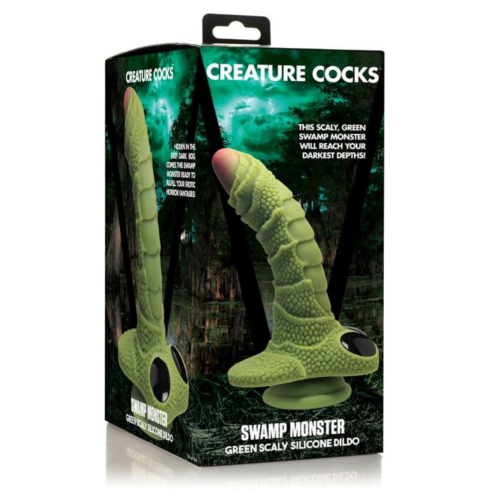 Creature Cocks - Swamp Monster Green Scaly Adult Toy JAL