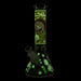 14" 7mm Interdimensional Glow Beaker Bong Glass Bong Super Supplys Inc