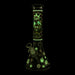 14" 7mm Interdimensional Glow Beaker Bong Glass Bong Super Supplys Inc