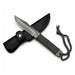 8" Fixed Blade Survival Knife with Sheath Fixed Blade Knife Super Supplys Inc