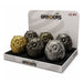 Owl Design 5-Part Metal Herb Grinder Display Pack Super Supplys Inc