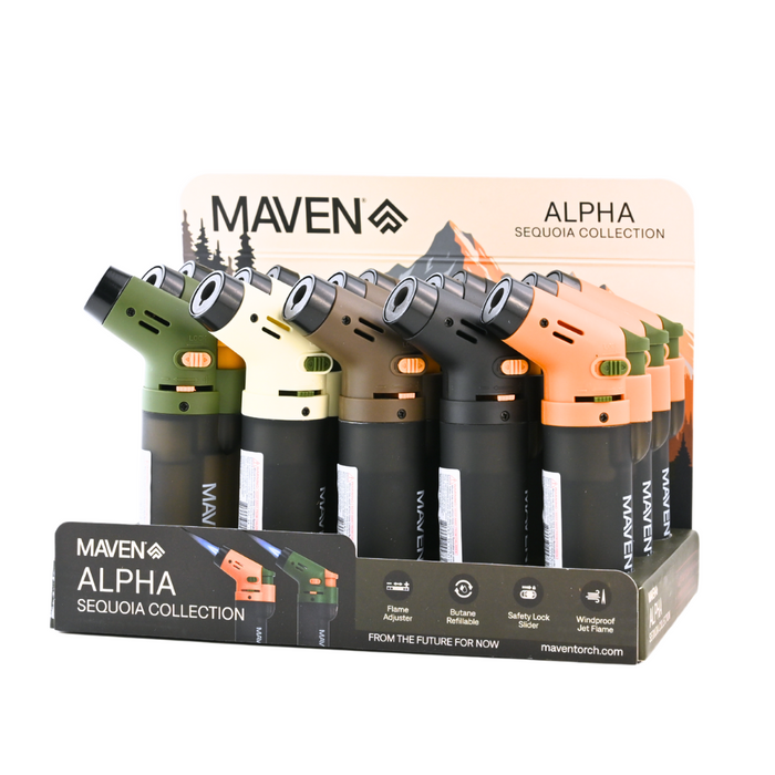 Maven | Alpha Sequoia Collection Lighter Display of 15