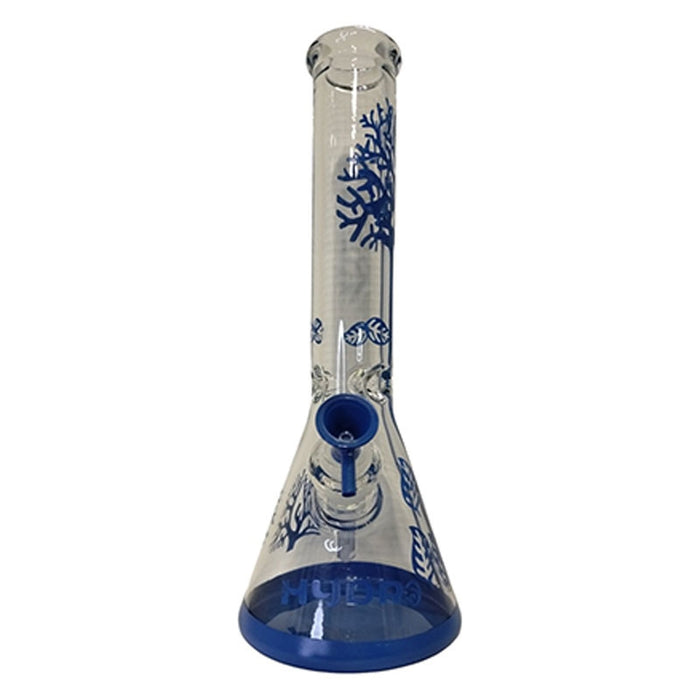 14" Tree Design Hydro Glass Bong (MST048) Glass Bong The MST