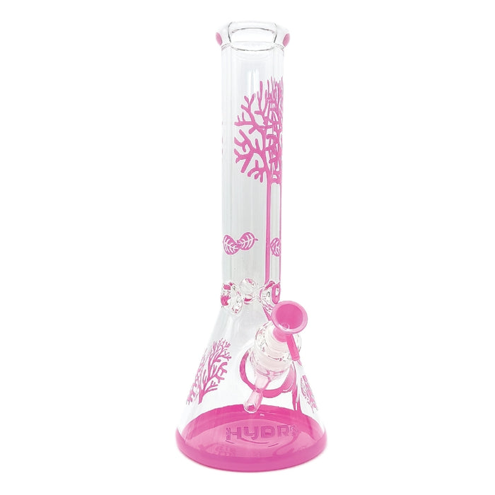 14" Tree Design Hydro Glass Bong (MST048) Glass Bong The MST