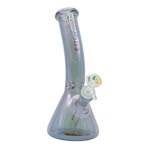 10" MST106 - Iridescent Beaker Glass Bong Glass Bong The MST Trans Purple