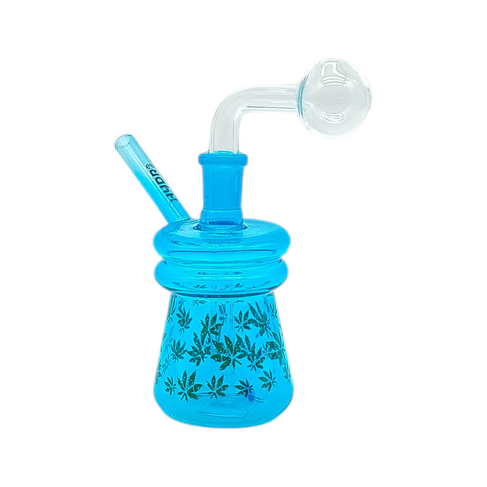 MST154 - Colorful Glass Water Pipe Glass Bong The MST Blue