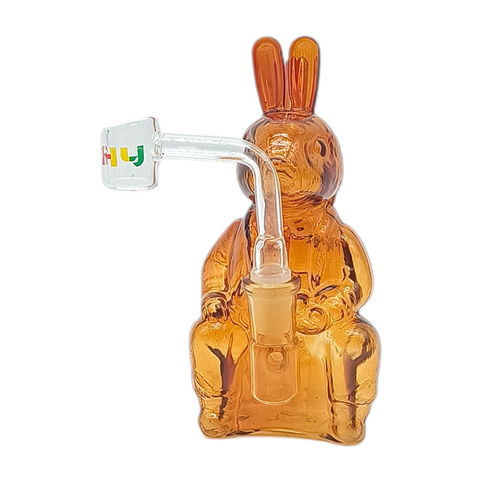 MST143 - Hydro Bunny Glass Bong Glass Bong The MST Yellow