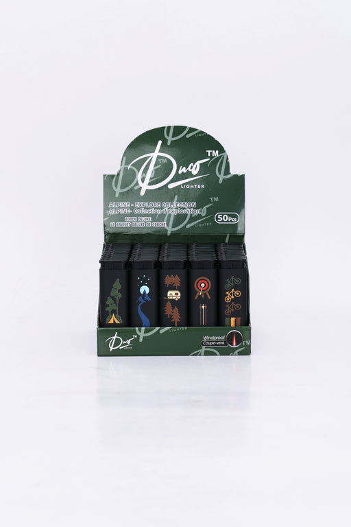 DUCO™ | ALPINE – EXPLORE COLLECTION (Display of 50) Lighter ONE TRADING