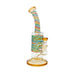 LU-010 - Color Swirl Glass Bong Set Glass Bong The MST LU-010 - B