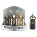 61885 - 4.3" Single Flame Cigar & Cigarette Torch Lighter - 9/Display Torch The MST