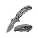 14209 - 8.5" Folding Knife - Black Acrylic Handle Folding Knife The MST