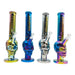 MST104 - Rainbow Skull Glass Bong Glass Bong The MST