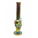 MST104 - Rainbow Skull Glass Bong Glass Bong The MST Green