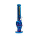 MST104 - Rainbow Skull Glass Bong Glass Bong The MST Blue