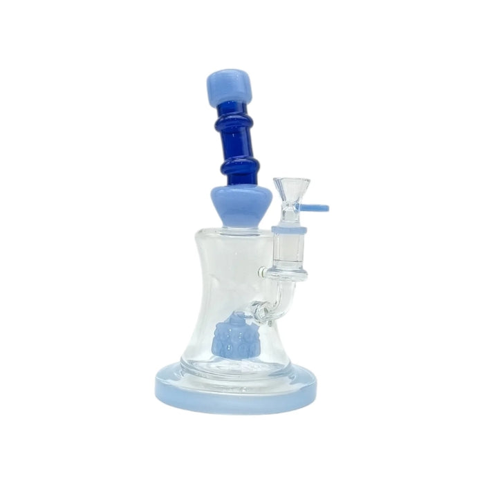 MG-332 - Frosted Neck Glass Bong Glass Bong The MST Jade Blue