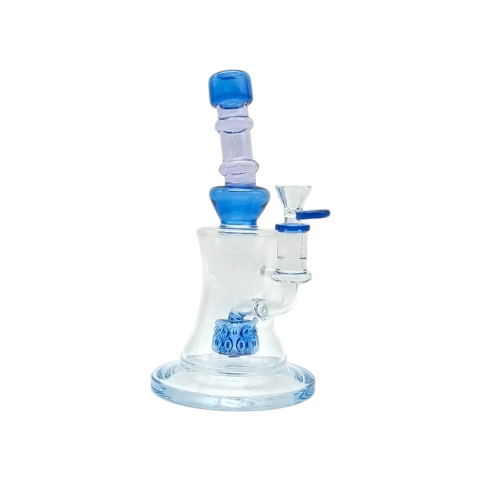 MG-332 - Frosted Neck Glass Bong Glass Bong The MST Blue