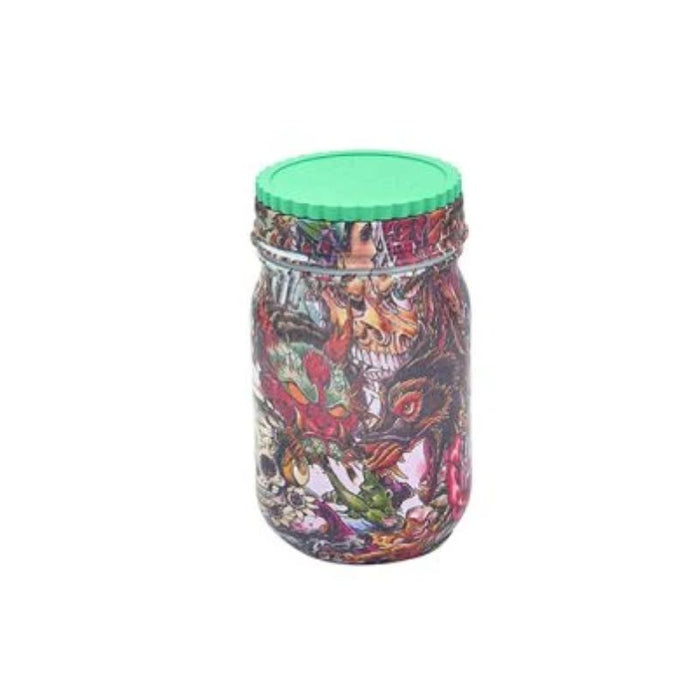 380ml Multi Creature Design Tobacco Storage Jar – (HP-013E)-6/Display Jar The MST