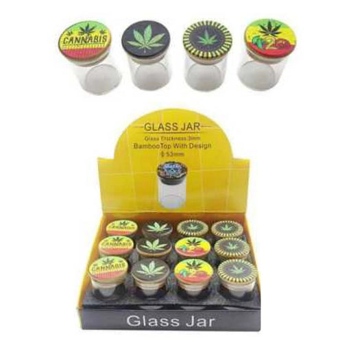 Glass Jar (SI09)-12/Display Jar The MST
