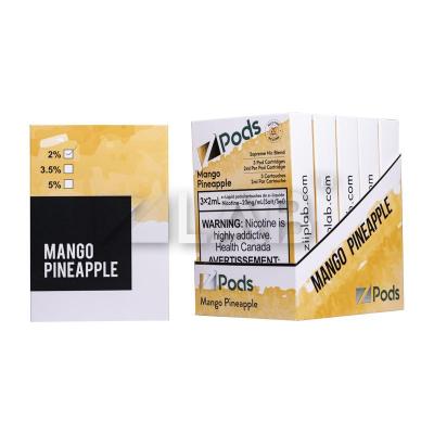 ZPOD | Stlth-Compatible Pods Box of 5 packs (20 mg/mL) E-liquid Pods Smoke N Vape Cartel Mango pineapple