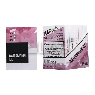ZPOD | Stlth-Compatible Pods Box of 5 packs (20 mg/mL) E-liquid Pods Smoke N Vape Cartel Watermelon ice