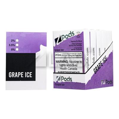 ZPOD | Stlth-Compatible Pods Box of 5 packs (20 mg/mL) E-liquid Pods Smoke N Vape Cartel Grape ice