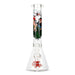 Cheech & Chong® Glass | 15" Field of Dreams Beaker (CC141) Glass Bong Smoking Cat Distribution