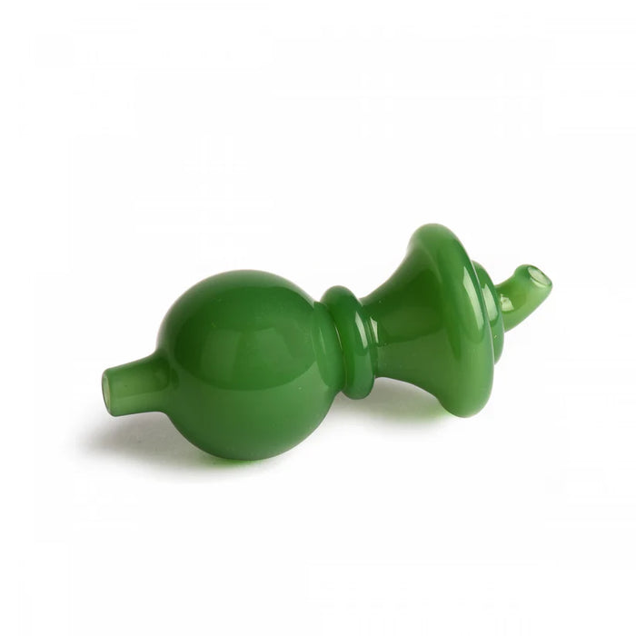 Red Eye Glass® | Reversible Carb Cap W/Bubble & Directional Caps Bowl · Banger · Oil Burner West Coast Gifts Jade Green