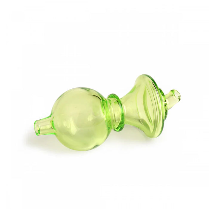 Red Eye Glass® | Reversible Carb Cap W/Bubble & Directional Caps Bowl · Banger · Oil Burner West Coast Gifts Lime Green