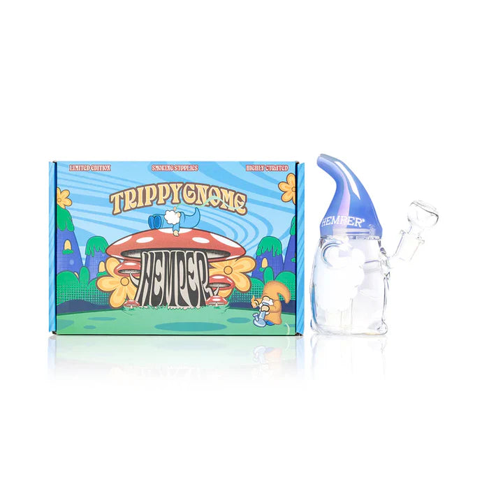 Hemper | 6.25" Trippy Gnome Bong [PP4905] Glass Bong Smoking Cat Distribution