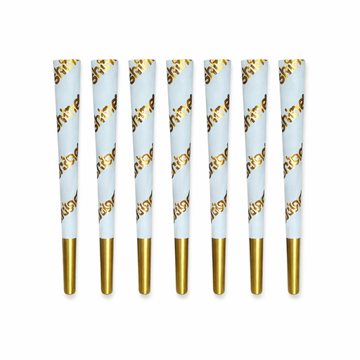 Shine | White 8-pack King Size Cones Pre-rolled Cone (Display Pack) Shine Papers