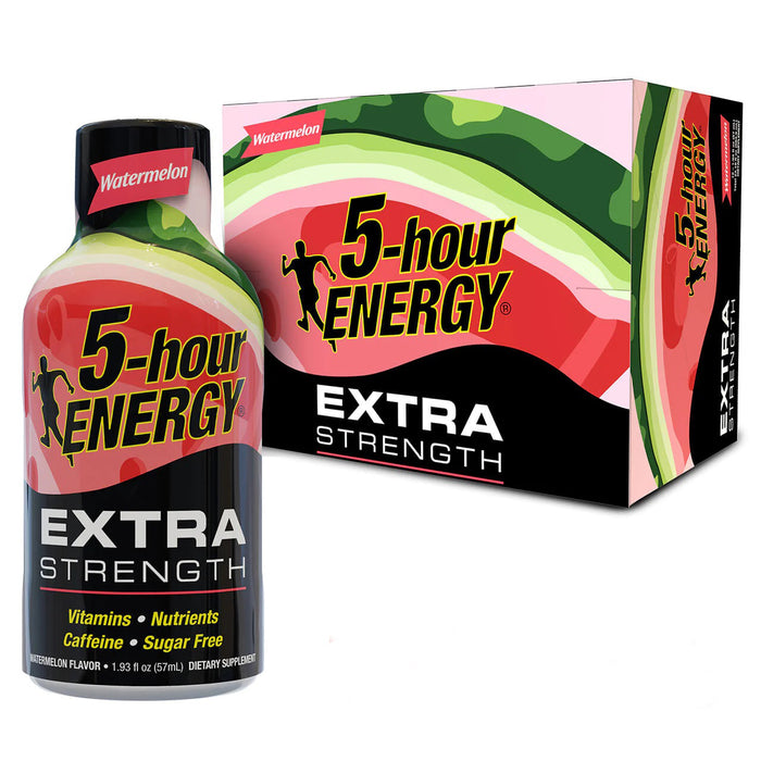 Watermelon Flavor Extra Strength 5-hour ENERGY Drink