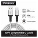 Fortune | 10ft USB-A to USB-C Braided Fast Charging Cable – 3A Charging Cable · Accessory Fortune