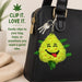 Bud the Weed Nug | Mini Plush Keychain & 420 Fidget Charm Stationery · Accessory PAW20