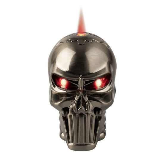 Slick® | Deluxe Skull Torch Lighter with Built-in Light [YYG-819] Torch Slick Lighters