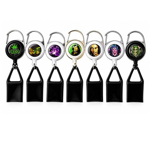 Retractable Lighter Leash – 50-Piece Display Jar Accessory Super Supplys Inc Default Title
