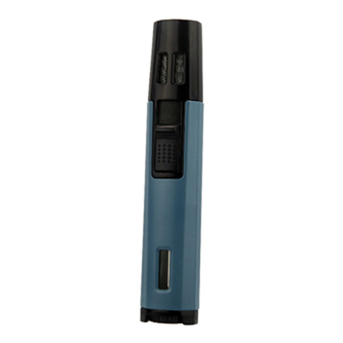 X-lite | Twin Jet Flame Torch Lighter – Refillable [BCZ450] Torch ONE Blue (BCZ450-2)