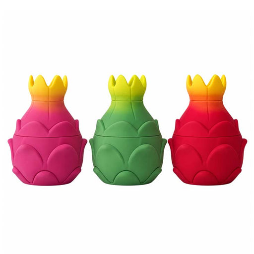 Dragon Fruit 4-Part Grinder – 48mm | 88mm Tall | 6 PCS Display Display Pack Super Supplys Inc