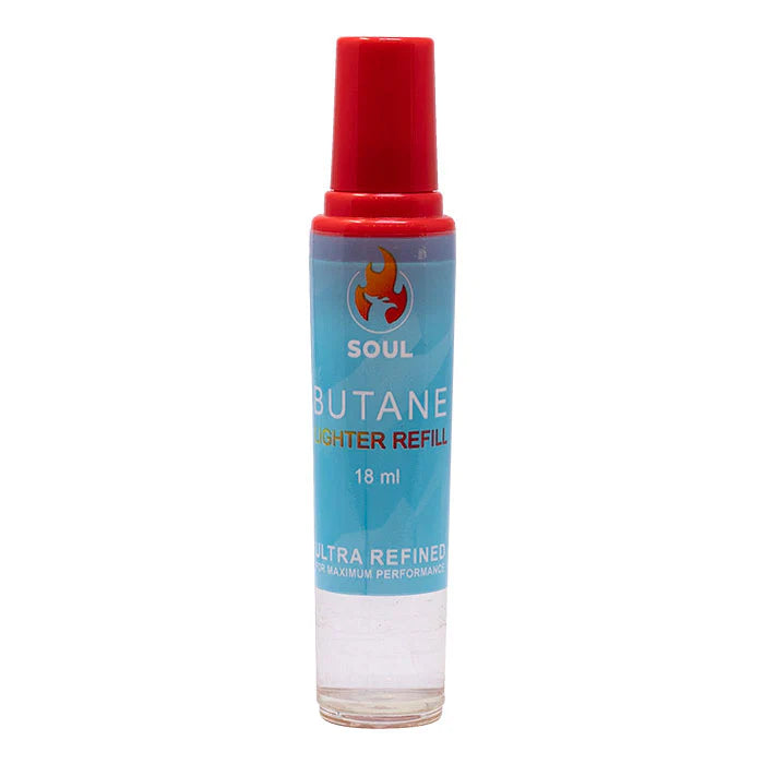 Soul | Refined Premium Butane - 18ml -Display of 25 Butane · Fluid ONE