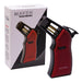 Maven Perfect Machine Windproof Torch Lighters - Single Torch Maple Craft Inc Red