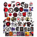 50-Piece Death Anime PVC Sticker Pack – Series 01