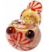4.25" Textured Fumed Glass Hand Pipe Glass Pipe Super Supplys Inc