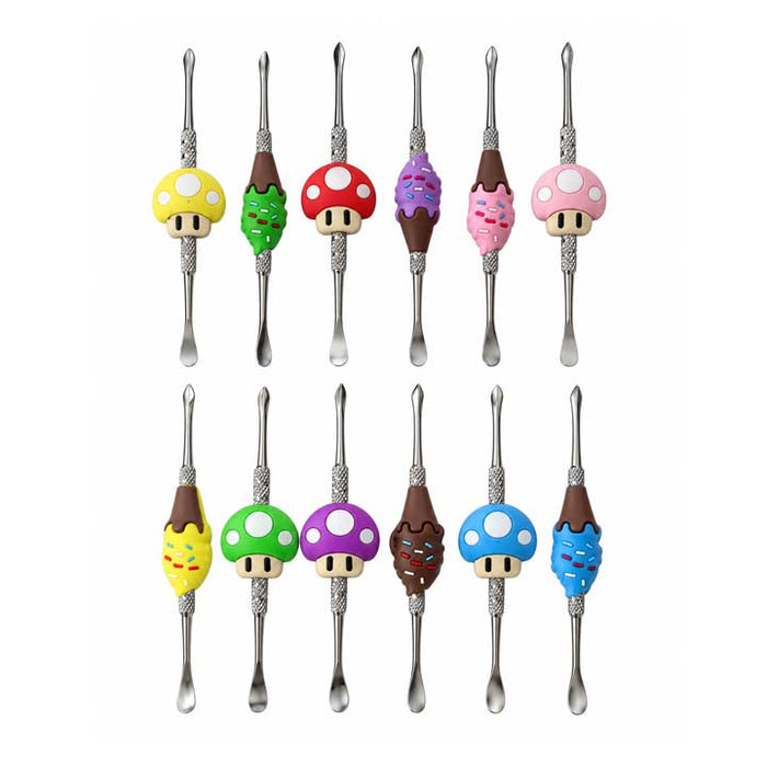 4¾" Novelty Steel Dabber Tool – 30-Piece Jar Cap · Dabber · Insert · Clip · Nail Super Supplys Inc