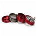 55mm 4-Piece Hand-Crank Metal Grinder Display Pack Super Supplys Inc