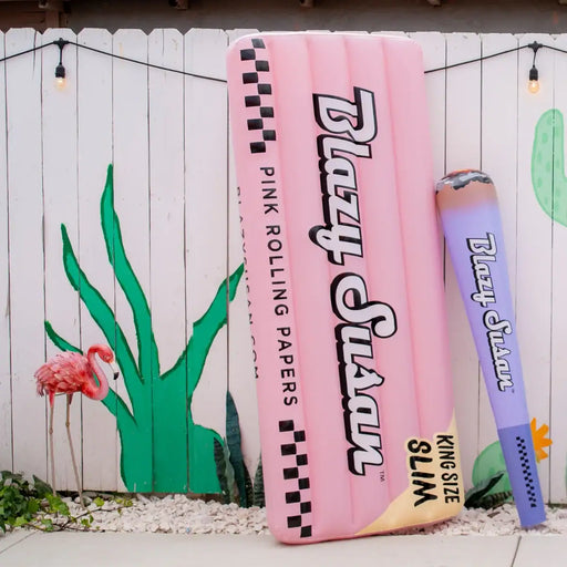 Blazy Susan Pink 6 Inflatable Rolling Paper pool float Pre-rolled Cone (Bulk / Tower) Smoking Cat Distribution