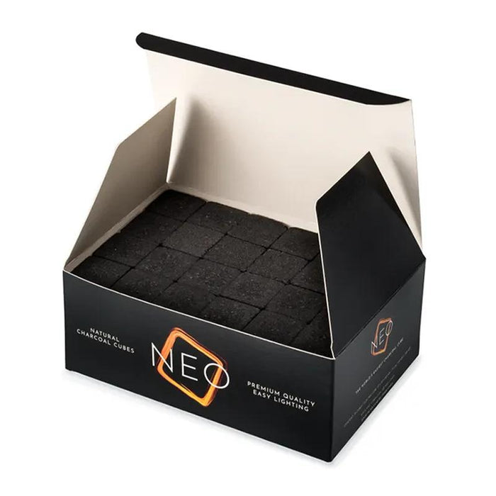 Neo | Charcoal 72 Cubes Box (9 Gram Tablet) Charcoal SunGlow
