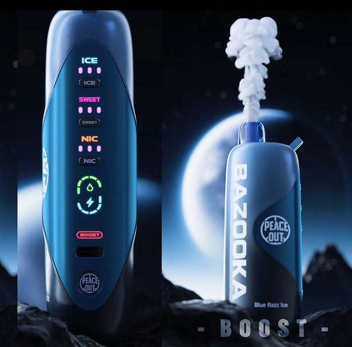 Peace Out | Bazooka X3 – Disposable Vape (Box of 5) Ontario Excise Tax Vape Daddy